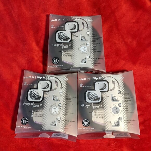 Discgear 20 CD DVD Case x3 Disc Carriers NEW - Picture 2 of 4